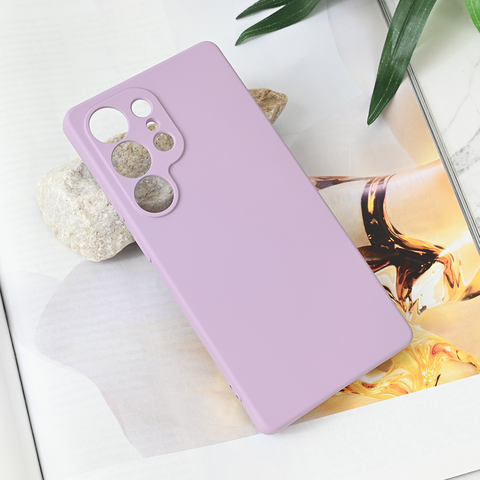 Zastitna futrola Teracell Soft Velvet - Samsung S938 Galaxy S25 Ultra ljubicasta.