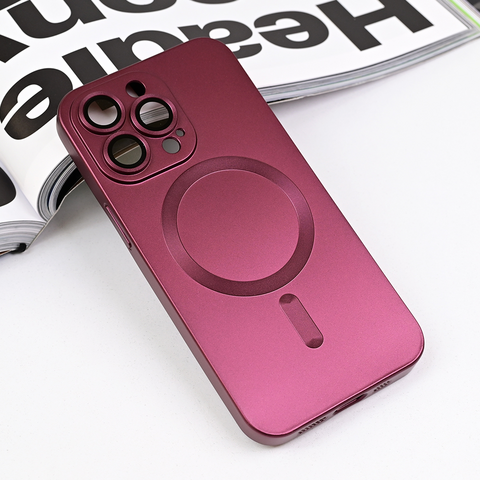 Zastitna futrola Magsafe Chrome - iPhone 13 Pro bordo.