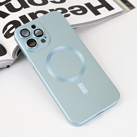 Zastitna futrola Magsafe Chrome - iPhone 13 Pro Max 6.7 plava.