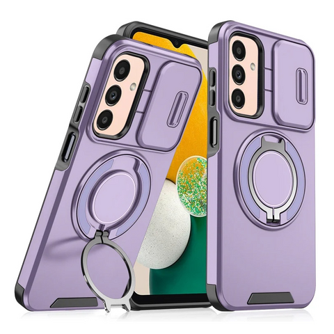Zastitna futrola CamShield Ring stand - Samsung A165F Galaxy A16 ljubicasta.