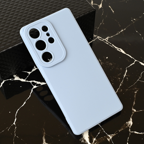 Teracell GIULIETTA silikonska futrola - Samsung S938 Galaxy S25 Ultra mat svetlo plava.