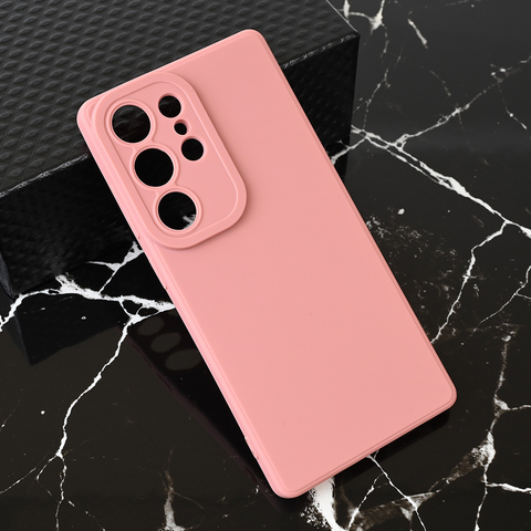 Teracell GIULIETTA silikonska futrola - Samsung S938 Galaxy S25 Ultra mat tamno roze.