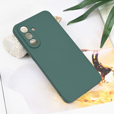 Zastitna futrola Teracell Soft Velvet - Samsung A566 Galaxy A56 5G tamno zelena.