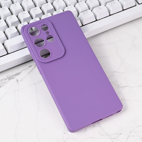 Zastitna futrola Silikon Pro Camera - Samsung S938 Galaxy S25 Ultra 5G ljubicasta.