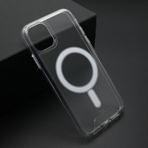 Zastitna futrola STANDARD MagSafe - iPhone 11 (6.1)providna (bela) (MS).