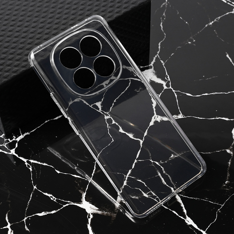 Teracell GIULIETTA silikonska futrola - Xiaomi Redmi Note 14 Pro Plus 5G Transparent.