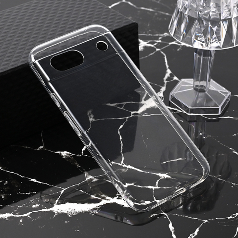 Zastitna silikonska futrola Ultra Thin - Google Pixel 8a Transparent.