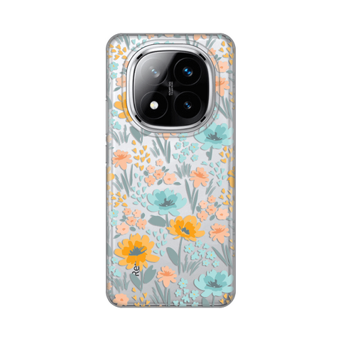 PRINT silikonska futrola skin (ultra tanka) - Xiaomi Redmi Note 14 Pro Plus 5G Lovely Flowers.