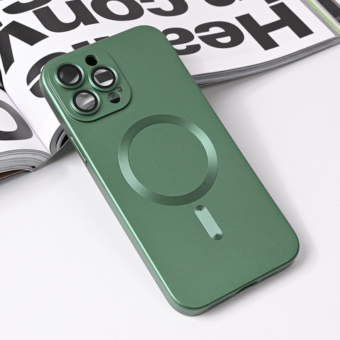 Zastitna futrola Magsafe Chrome - iPhone 13 Pro Max 6.7 zelena.