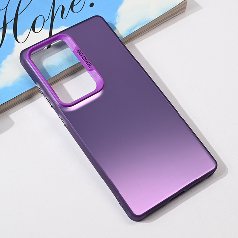 Zastitna futrola providna - Samsung S938 Galaxy S25 Ultra ljubicasta.