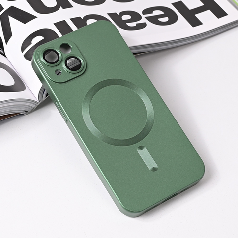 Zastitna futrola Magsafe Chrome - iPhone 14 zelena.