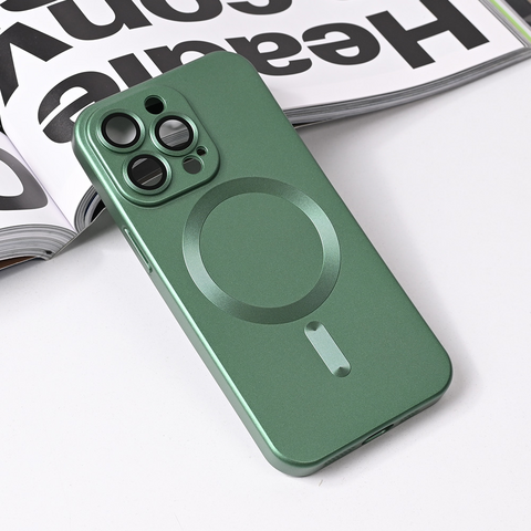 Zastitna futrola Magsafe Chrome - iPhone 13 Pro zelena.