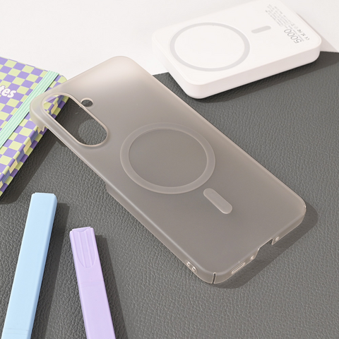 Zastitna futrola Magsafe mat PC - Samsung A366 Galaxy A36 5G siva.