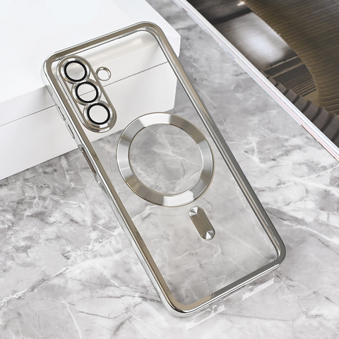 Zastitna futrola Magsafe Lux - Samsung A266 Galaxy A26 5G srebrna.