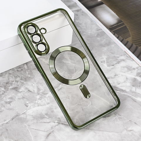 Zastitna futrola Magsafe Lux - Samsung A566 Galaxy A56 5G zelena.