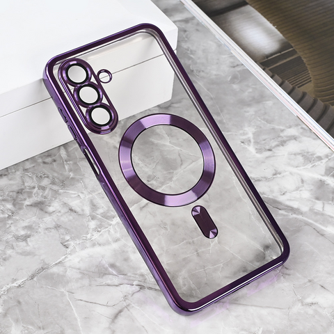 Zastitna futrola Magsafe Lux - Samsung A266 Galaxy A26 5G ljubicasta.