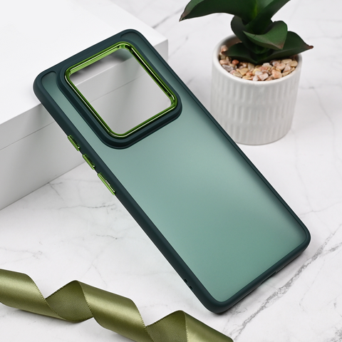 Zastitna futrola Shining Camera - Xiaomi Redmi Note 14 Pro 5G tamno zelena.