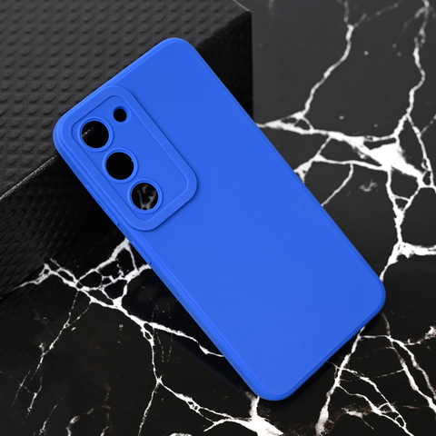 Teracell GIULIETTA silikonska futrola - Samsung S911B Galaxy S23 mat plava.