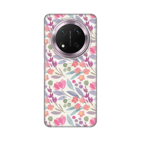 PRINT silikonska futrola - Huawei Honor Magic 7 lite Watercolor Flowers.