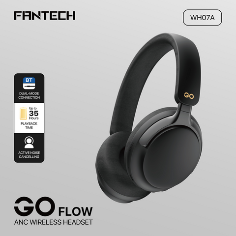 Bluetooth slusalice Fantech GO Flow WH07A sive.