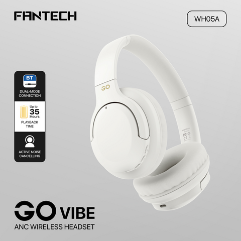 Bluetooth slusalice Fantech GO Vibe WH05A sive.