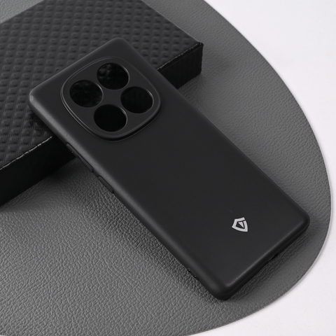 Teracell silikonska futrola skin (ultra tanka) - Xiaomi Redmi Note 14 Pro 4G (EU) mat crna.