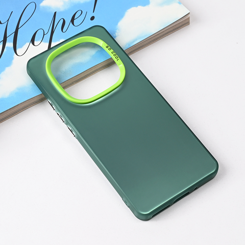 Zastitna futrola providna - Xiaomi Redmi Note 14 Pro 5G zelena.