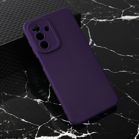 Teracell GIULIETTA silikonska futrola - Samsung A266 Galaxy A26 5G mat tamno ljubicasta.