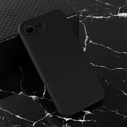 Teracell GIULIETTA silikonska futrola - iPhone 16e 6.1 mat crna.