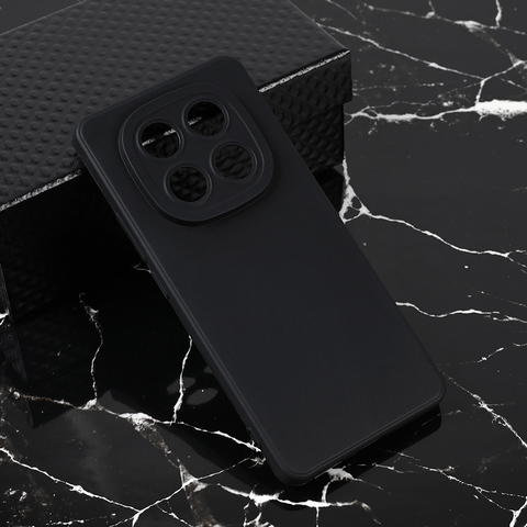 Teracell GIULIETTA silikonska futrola - Xiaomi Redmi Note 14 Pro 5G mat crna.