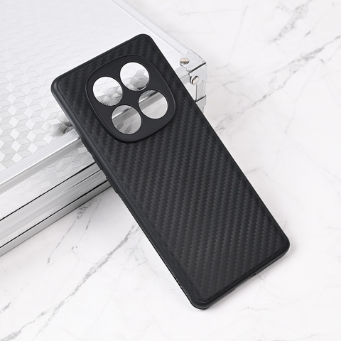 Zastitna futrola Carbon fiber - Xiaomi Redmi Note 14 Pro 4G (EU) crna.