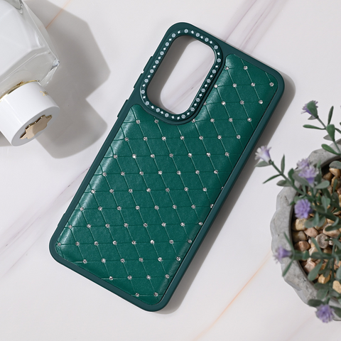 Zastitna futrola Bling - Samsung A366 Galaxy A36 5G zelena.