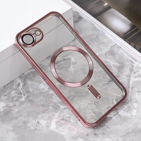 Zastitna futrola Magsafe Lux - iPhone 16E roze.