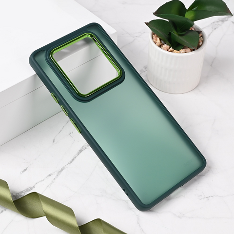 Zastitna futrola Shining Camera - Xiaomi Redmi Note 14 Pro 4G tamno zelena.