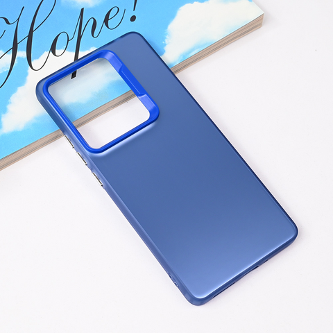 Zastitna futrola providna - Xiaomi Redmi Note 14s plava.