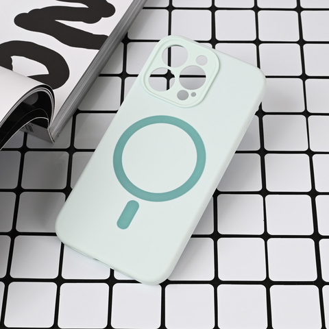 Zastitna futrola Magsafe Pure color - iPhone 13 Pro mint.