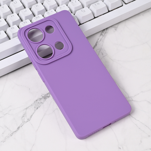 Zastitna futrola Silikon Pro Camera - Xiaomi Redmi Note 14s ljubicasta.