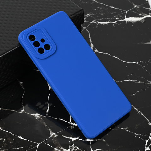 Teracell GIULIETTA silikonska futrola - Samsung A715F Galaxy A71 mat plava.