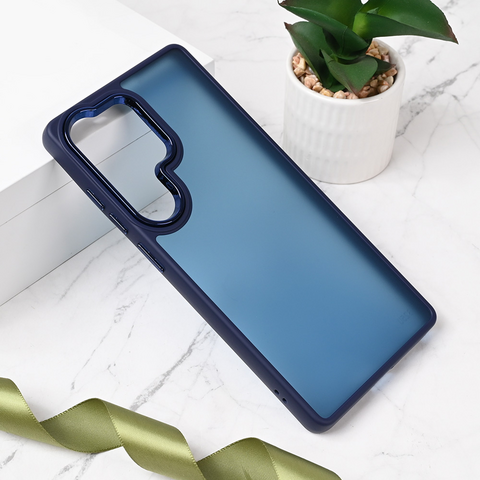 Zastitna futrola Shining Camera - Samsung S938 Galaxy S25 Ultra plava.