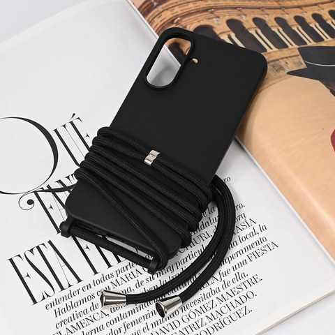 Zastitna futrola Crossbody - Samsung A366 Galaxy A36 5G crna.