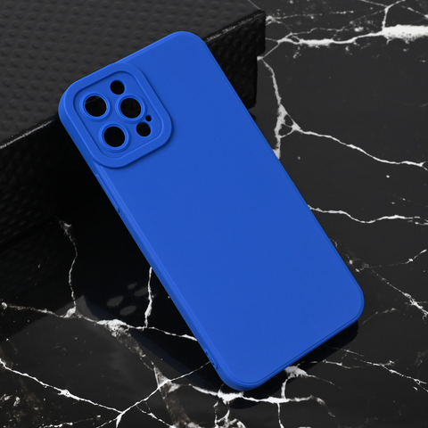 Teracell GIULIETTA silikonska futrola - iPhone 12/12 Pro 6.1 mat plava.