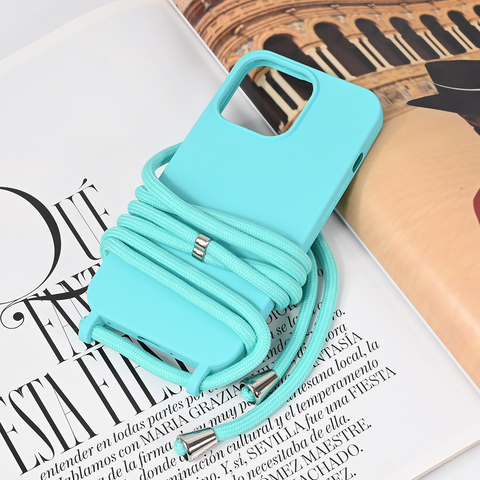 Zastitna futrola Crossbody - iPhone 13 Pro mint.