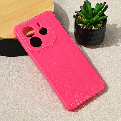 Zastitna futrola Sparkle Dust - Xiaomi Redmi Note 14 5G pink.