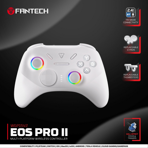 Joypad wireless Fantech WGP15V2 EOS PRO II multiplatform RGB beli.