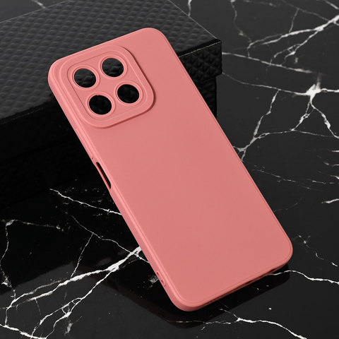 Teracell GIULIETTA silikonska futrola - Huawei Honor X6b mat tamno roze.
