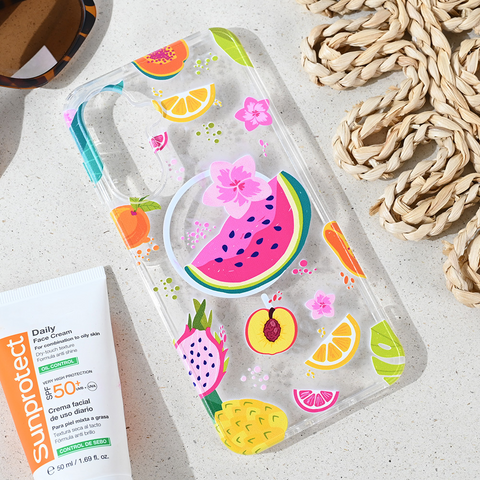 Zastitna futrola print Magsafe - Samsung A366 Galaxy A36 5G Summer Fruits.