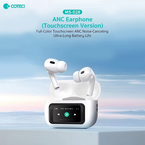 Bluetooth slusalice Coteci MS-028 AI bele.