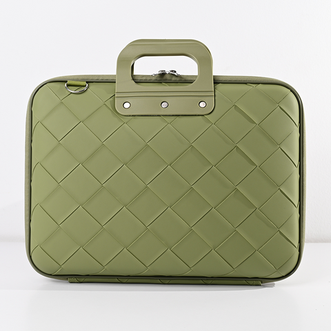 Torba - laptop Fashion Intrecciato 16" zelena.