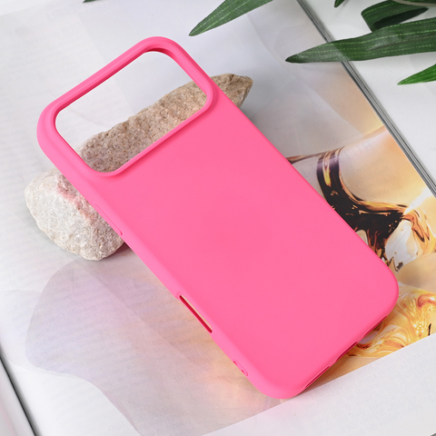 Zastitna futrola Teracell Soft Velvet - iPhone 17 Pro Max 6.9 pink.