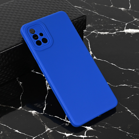 Teracell GIULIETTA silikonska futrola - Samsung A515F Galaxy A51 mat plava.